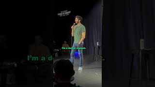 Cavities hurt less with jazz hands 👐🏼🦷🤣 | Gianmarco Soresi | Stand Up Comedy Crowd Work #actor