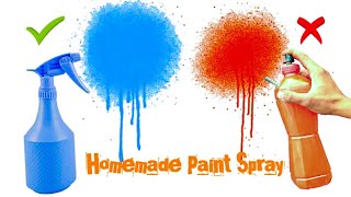 Making Paint Spray from Plastic Bottle #diy