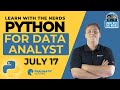 Free Event: Learn With The Nerds Python for Data Analysts