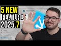5 New Features in 2025.7 (Home Assistant)