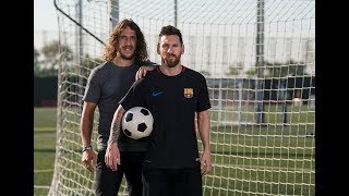 Making of del reportaje de Messi y Puyol para Mundo Deportivo