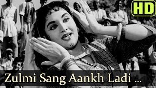 Zulmi Sang Aankh Ladi (HD) - Madhumati Songs - Dilip Kumar - Vyjayantimala - Lata Mangeshkar