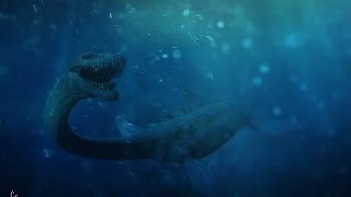 Elasmosaurus platyurus - Timelapse