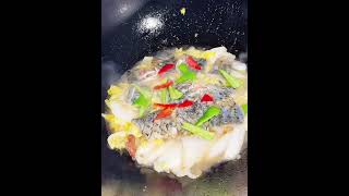 【潮汕家常美食】 鱼皮焖白菜  (Teochew Food อาหารแต้จิ๋ว)  #潮汕家常美食