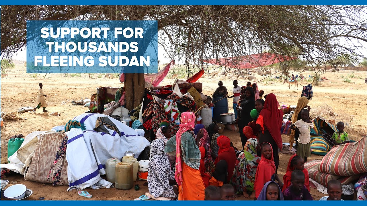 UNHCR Mobilizes To Help People Fleeing Sudan Conflict - YouTube