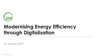 Webinar: Introduction to the US Grid-Interactive Efficient Buildings Programme