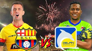 Barcelona vs Delfin Liga Pro 2020 / Fecha 2 del Campeonato Ecuatoriano