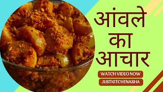 आंवले का आचार बनाने का बिल्कुल आसान तरीका /#food #recipe #picklerecipe #justkitchenasha