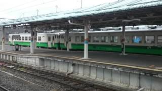 キハ40  仙コリ  回送  @会津若松駅発車