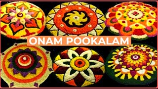 Latest Onam pookalam designs 2021|Simple Athapookalam|Beautiful Pookalam|#onampookalam|#athapookalam