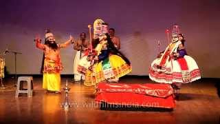 Kathakali dance performance from Kerala