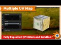 Blender Tutorial : How to use Multiple UV maps on Single Object in Blender 3
