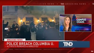 Police breach Columbia University, Activists removed and arrested