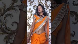 pari saree.Please Subscribe 💕 Daily Uploads.#sareedraping#hotlook#hotsare#navel.