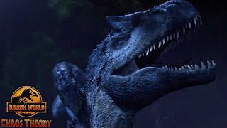 Allosaurus Vs Atrociraptors! Allosaurus Saves Brooklynn| Jurassic World Chaos Theory Season 2 Clip