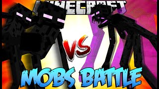 🔥 นินจา Enderman vs Enderman กลายพันธุ์!! | Minecraft - Mobs Battle