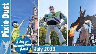 📅  A day in Disneyland Paris July 2022