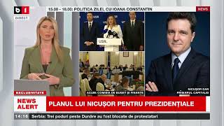 Nicușor Dan despre demisia lui Klaus Iohannis și retragerea Elenei Lasconi_Știri B1TV_4 febr. 2025