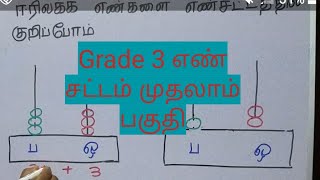 Grade 3 எண் சட்டம் முதலாம் பகுதி