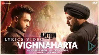 Vighnaharta [Lyrics video] || \