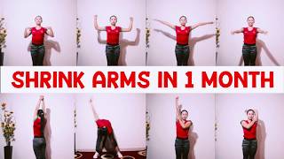 8 SHRINK ARMS & BURN FAT BACK TABATA WORKOUT AT HOME (WOMEN)