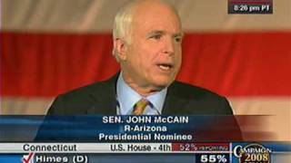 Senator John McCain Election Night Speech