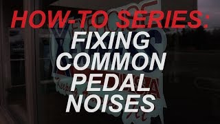 Fixing Common Pedal Noises - Exercise Bike