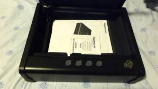 SentrySafe Quick Access Gun Safe Model # QAP1E not so safe