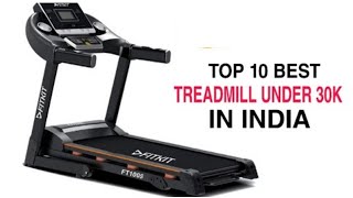 Top 10 Best Treadmill For Home Use With Price 2022 | Best Treadmill  in India Under 30000