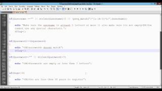 PHP Basic Form Validation Part 2