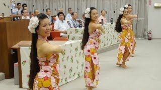 市議会にもハワイの風　アロハビズの茅ケ崎　神奈川