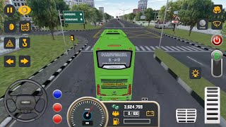 Mobile Bus Simulator: Bus Driving Game - Green Bus Passanger Transport Jakarta - Android Gameplay 3D