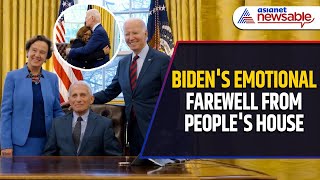 Biden Reflects on His Legacy in Emotional FAREWELL Video from People's House | WATCH