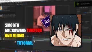 Smooth Microwave Twixtor And Zooms | After Effects TUTORIAL