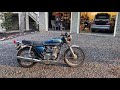 1977 honda cb550f cold start