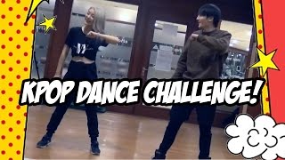 KPOP Idol Challenges me to a DANCE ROUTINE!