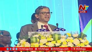 CJI NV Ramana Speech | CJI NV Ramana Felicitation at High Court of Telangana | Ntv