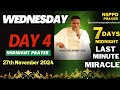 WEDNESDAY- DAY 4 || 7 DAYS MIDNIGHT OF LAST MINUTE MIRACLE || PASTOR JERRY EZE || 27TH N0V. 2024