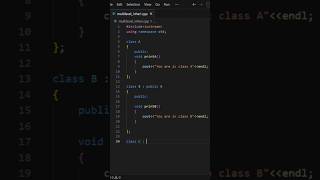 Multilevel Inheritance In C++ Language || C++ Language
