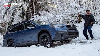 Subaru X-Mode Winter Snow Test - Outback Onyx XT
