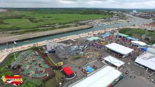 HARBOUR PARK - an aerial view of Littlehampton's East Beach