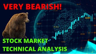 VERY BEARISH! Stock Market Technical Analysis | S&P 500 TA | SPY TA | QQQ TA | DIA TA | SP500 TODAY