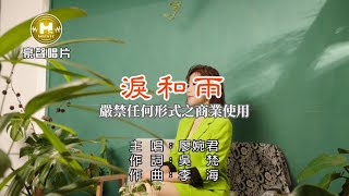 廖婉君-淚和雨【KTV導唱字幕】1080p HD