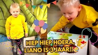 HIEP HIEP HOERA LIANO IS 3 JAAR! 🥳 VANDAAG IS HET ZIJN DAG, WAT GENIETEN WE SAMEN💙  // VLOG #385