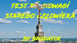 Test równowagi starego człowieka @brodatok1860