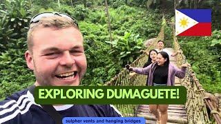 Dangerous bridges and Gassy Sulphur Vents | Dumaguete, Philippines 🇵🇭