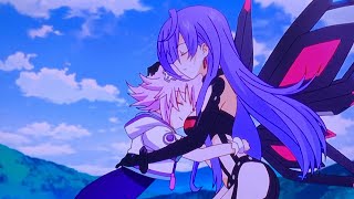 Iris Heart says speak your mind Purple Heart ! #hyperdimension anime Ep 9