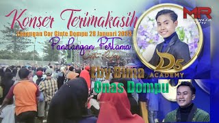 Cover Pandangan Pertama-Eby Bima & Onas Dompu.(D'A5)-Konser Terimakasih.Lapangan Gor Dompu NTB 2023