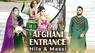 Hila & Massi | Afghani dress entrance & mast dance | Hamayoun Angar | New Afghan song