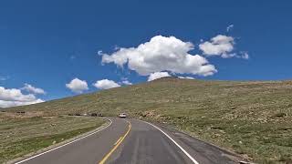 Rocky Mountain NP - drive up to Alpine Visitor Center